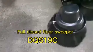 DQS19C 74.8 inch clean width Fully-enclosed Ride-on Floor Sweeper