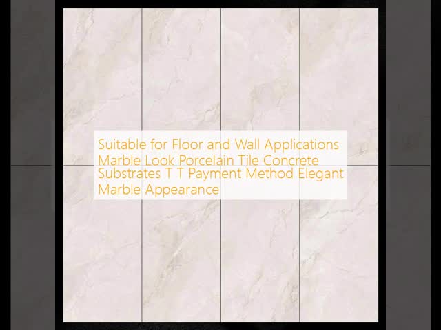 Marble Look Porcelain Tile with Less Than 0.1% Absorption Rate and High Stain and Scratch Resistance for Floor and Wall Applications