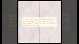 Marble Look Porcelain Tile with Less Than 0.1% Absorption Rate and High Stain and Scratch Resistance for Floor and Wall Applications