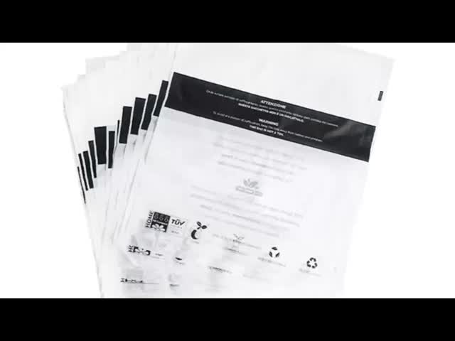 Samples Offered Custom Logo Eco Recycled Transparent Wax Coated Paper Bags Self Adhesive Sealed Packaging Socks Clothing