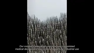 304 Stainless Steel Piercing Needle With Scale Sandblasted Sharpened