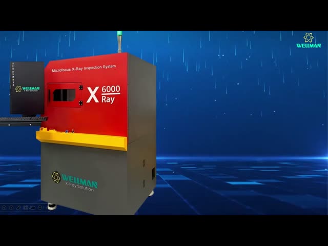 X-Ray Inspection Machine with Hamamatsu Tube, Tiltable FPD for PCB Inspection