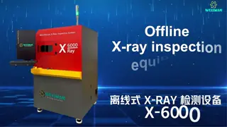 X-Ray Inspection Machine with Hamamatsu Tube, Tiltable FPD for PCB Inspection