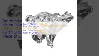 Rear Differential Carrier for 2018-2025 Audi Q5 2.0L AWD RWD with OE NO. 0B0500043K and 1 Year Warranty