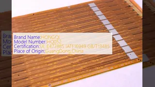 Waterproof Flexible Printed Circuit Board with 2oz Copper Thickness for Industrial Control