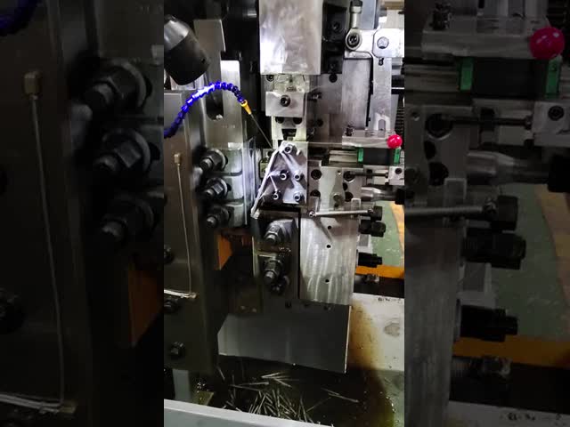 Low Consumption Straightening Cutting Machine Automatic Screw Thread Rolling Machine