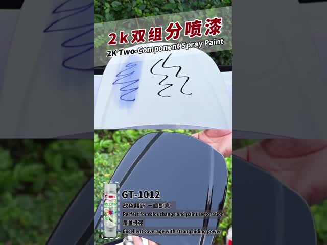 GETSUN 2K Auto Touch-Up Spray Paint For Cars Metal Surfaces