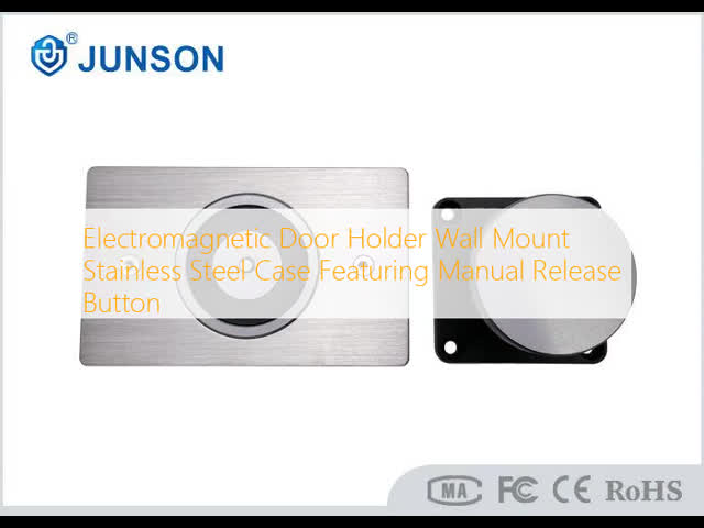 Heavy-Duty 120 lbs Wall-Mounted Door Holder in Stainless Steel