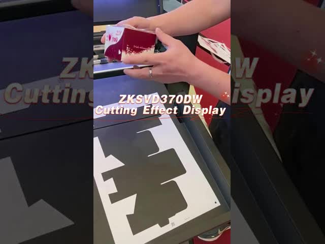 Anycut ZKSVD370DW Support for CDR AI PS Contour Software Professional Cutting Machine