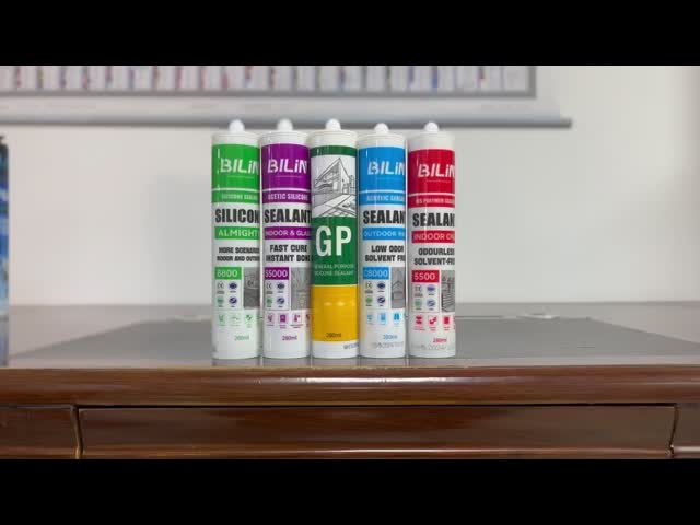 Crystal Clear MS Polymer Adhesive and Sealant Suppliers BILIN Construction Glue MS Sealant