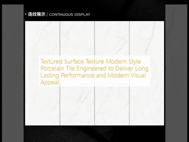 Textured Surface Texture Modern Style Porcelain Tile Engineered to Deliver Long Lasting Performance and Modern Visual Appeal