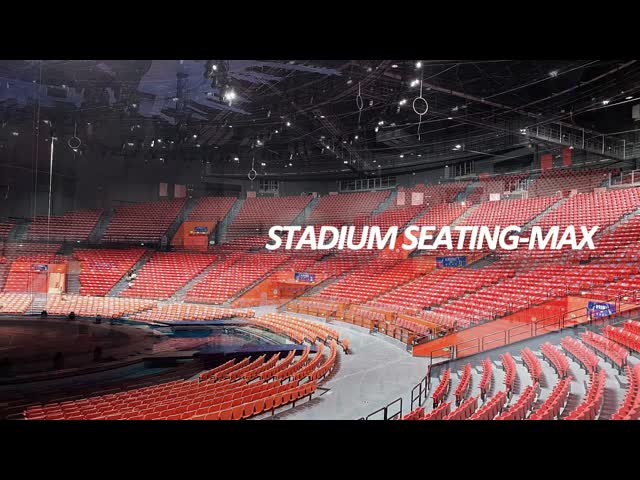 UV Engineered Eco-friendly Weather Resistant Fixed Seating and Bleacher Seats for Stadiums