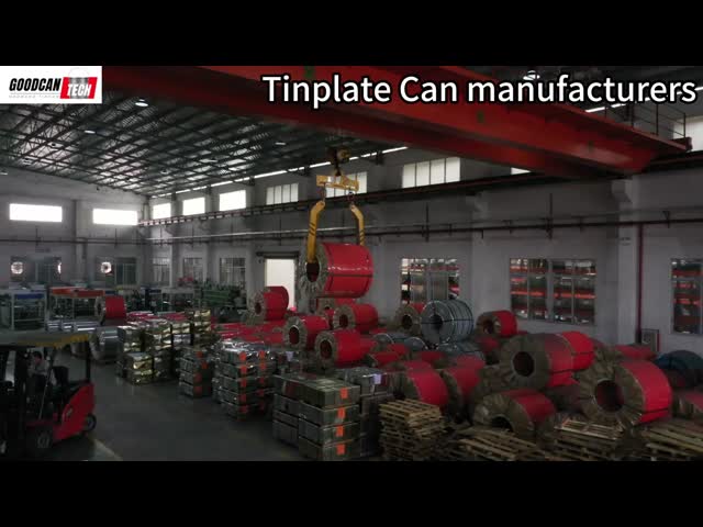 OEM Round Tin Container 5liter For Paint Wood Coating Tin Package