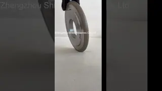 Металлический круг 14FF1 200мм с алмазной связкой для шлифовки профиля карбидных валков