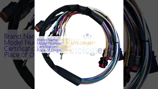 Excavator Wiring Harness Fix E0C C