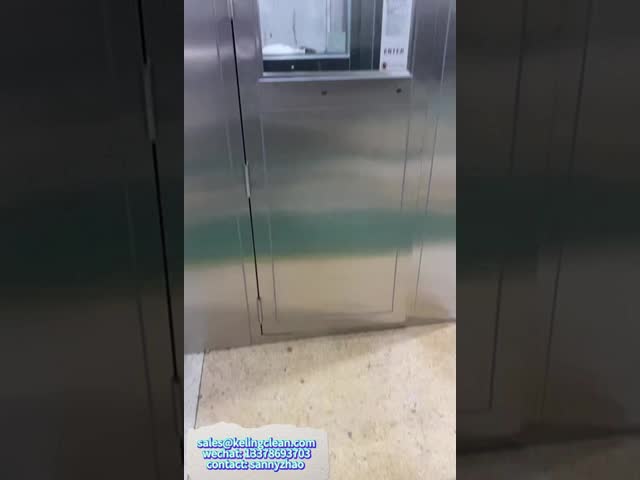 1 or 2 Person Standard Stainless Steel Air Shower Clean Room Equipment