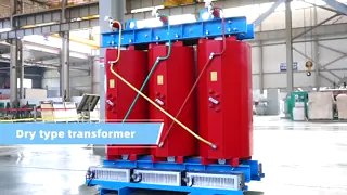 Single Phase Dry Type Power Transformer Low Noise Operation Ensuring Electrical Power Supply for Industrial and Commercial