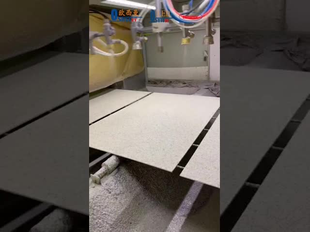 Automatic Spray Coating Machine For PLC ,Control Calcium Silicate Board
