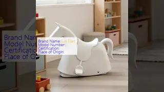 Pull-Along Rocking Horse Toy for Toddlers, 2-in-1 Ride-On & Rocking Horse, Eco-Friendly PE Material, Safe Baby Ride-On Toy for Indoor & Outdoor Play