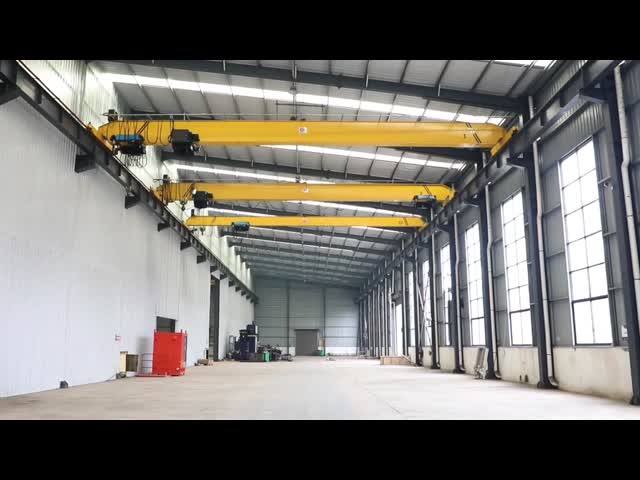 European Standard Single Girder Crane with 15 Ton Lifting Load, Box Shape Girder, and Schneider or Siemens Electrical Components