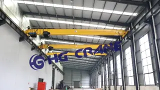 European Standard Single Girder Crane with 15 Ton Lifting Load, Box Shape Girder, and Schneider or Siemens Electrical Components