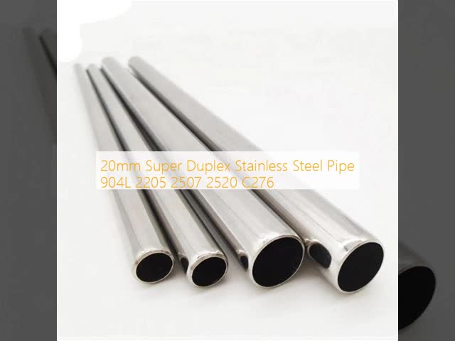 20mm Super Duplex Stainless Steel Pipe 904L  2205 2507 2520 C276