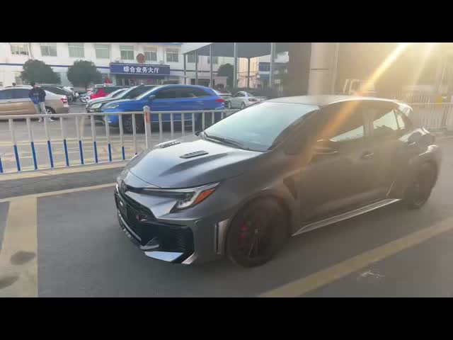 Toyota GR Corolla High-Performance Hot Hatch with G16E-GTS 1.6L Turbo Engine and GR-FOUR AWD System