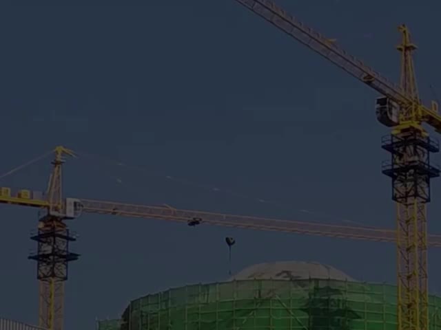 Self-erecting Hammerhead Tower Crane with Overload Protection and Remote Control for Construction Sites