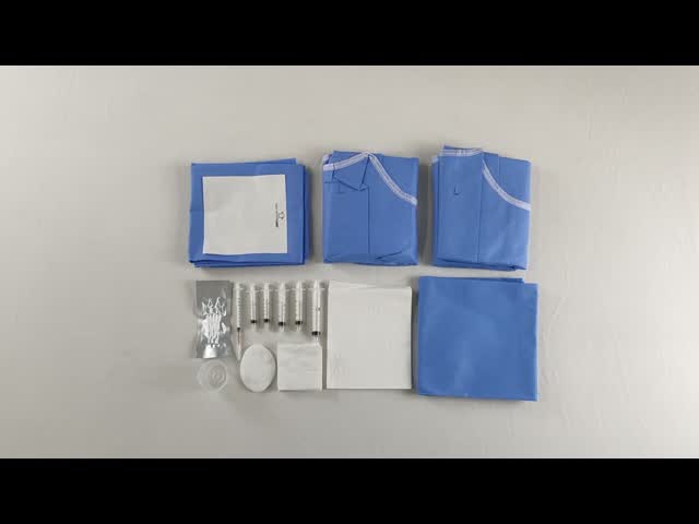 CE ISO13485 Certified Disposable Surgical Pack Ophthalmic Surgical Drape for Cataract Operation