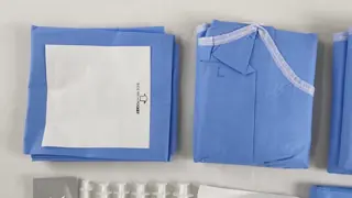 CE ISO13485 Certified Disposable Surgical Pack Ophthalmic Surgical Drape for Cataract Operation