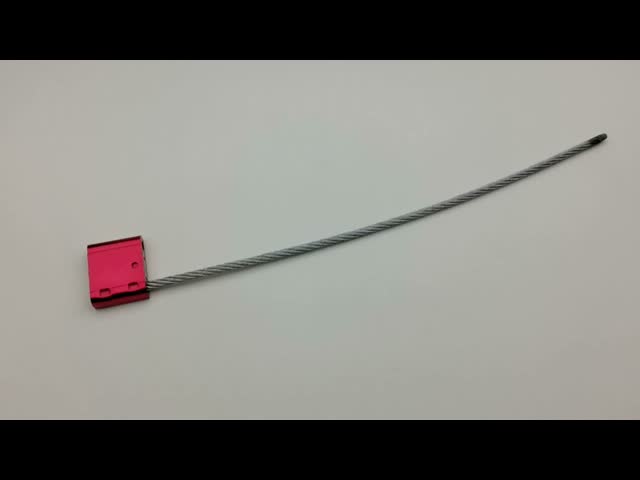 US-CC501 ISO 17712 High Security Aluminium Truck Container Lock Seal with Galvanized Steel Wire