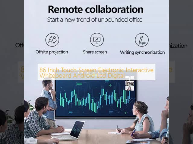 86 Inch Touch Screen Electronic Interactive Whiteboard Android Lcd Digital