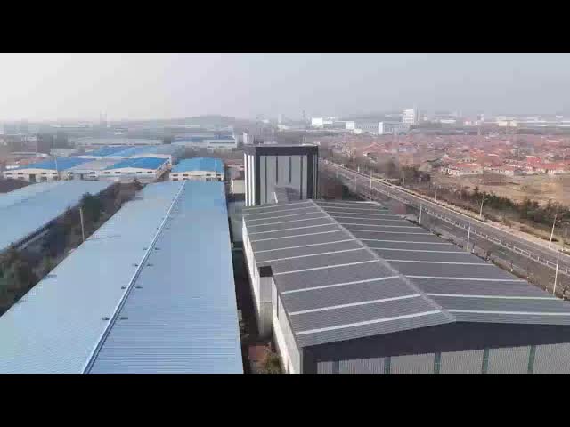 High Strength Steel Structure Metal Frame Pole Barn Portal Frame Warehouse