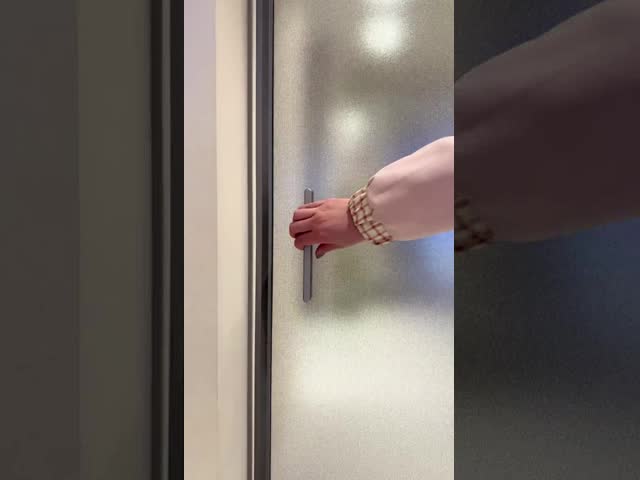 Top Hung Minimalized Aluminium Interior Sliding Partition Door Without Bottom Track