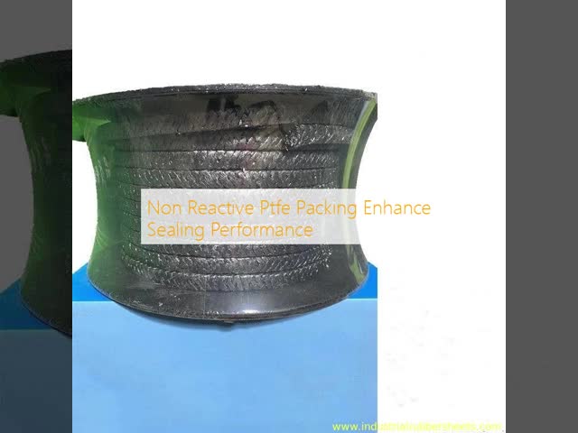 Non Reactive Ptfe Packing Enhance Sealing Performance