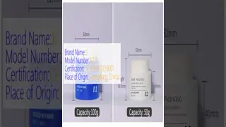 PP Cosmetic Jars Featuring Airtight Lids And Sturdy Construction Perfect For Cosmetic Packaging And Product Preservation