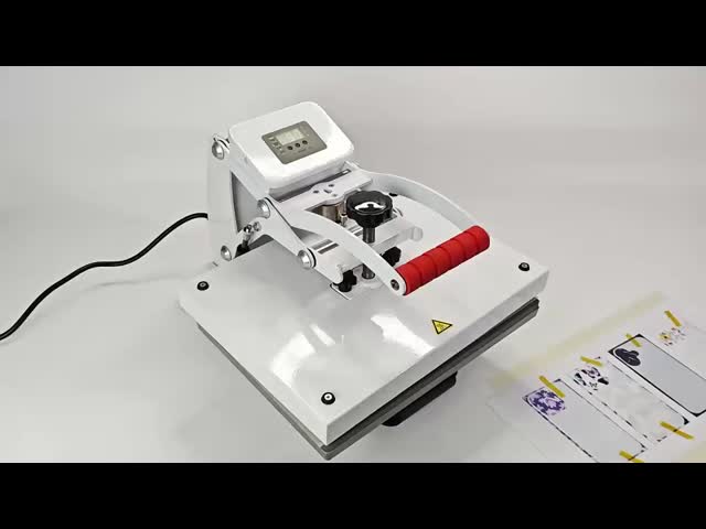 2D Sublimation Flat Heat Press Automatic Magnetic Machine For T-Shirt  Phone Case Puzzle Mouse Pad