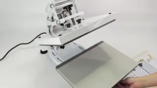 2D Sublimation Flat Heat Press Automatic Magnetic Machine For T-Shirt  Phone Case Puzzle Mouse Pad