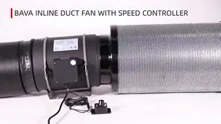 Ventilation Fan WIFI APP Smart Inline Booster Duct Fan Quiet EC Motor Energy Saving 4 Inch 35W Power with Low Noise and High Airflow
