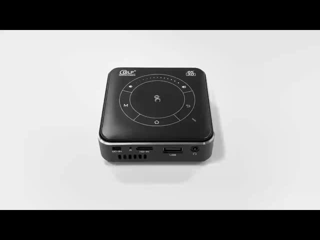 P11 Mini Smart DLP Projector with Built-in Battery, Amlogic T972 Chip, and Android 9.0 OS for Anytime Anywhere Viewing