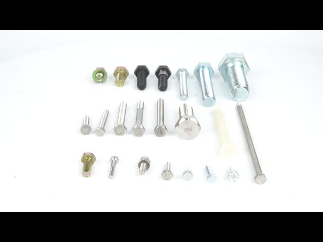 Galvanize plated Anti corrostion Metric Hex Bolt Carbon steel Grade 8.8 Zinc Plated