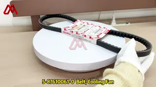 5-87610061-0 Cooling Fan Belt 5876100610 for ISUZU FRR NPR 4J4H