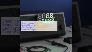 High Bright Dual Line LED Display for Accurate Temperature Monitoring