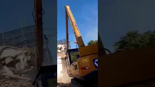 Excavator Demolition Boom High Reach Arm and Boom 23-24m Long Attachment for SK350 Hot Sale