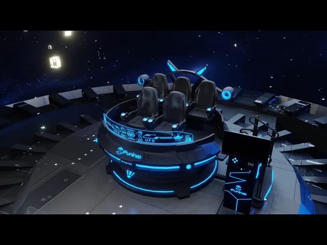 Virtual Reality Motion Simulator 360° Spinning VR Arcade Machine Immersive VR Roller Coaster Games