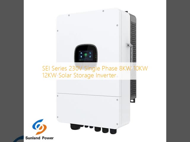 SEI Series 230V Single Phase 8KW 10KW 12KW Solar Storage Inverter
