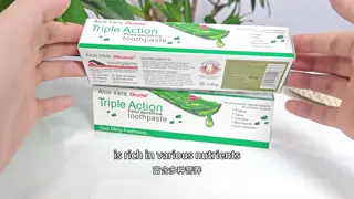 Factory Custom Whitening Toothpaste Fresh Breath Mint Flavor Sensitive Teeth Formula 100g Dental Care Aloe Vera Toothpaste