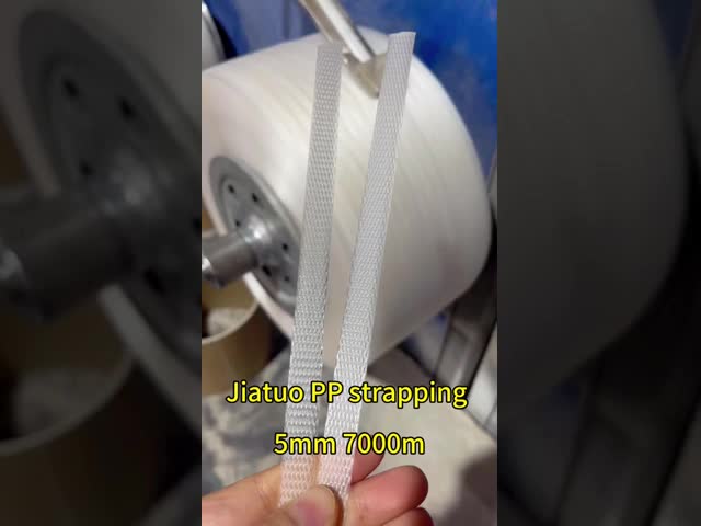 200mm Paper Core 60kg/h Capacity Polypropylene Strapping PP Packing Belt