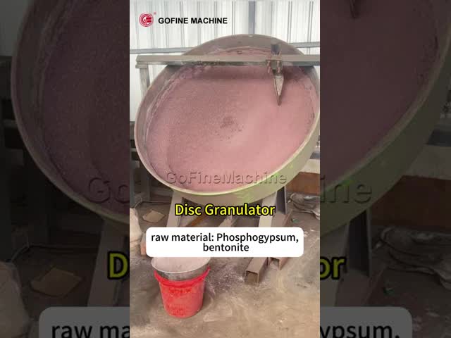 Powder Npk Urea Compound Fertilizer Pelletizer Disc Granulator Fertilizer Machine