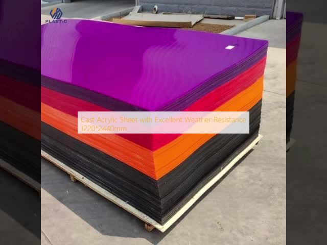 Cast Acrylic Plastic Sheet Panel Clear / Colored 4x8ft for Signage Displays